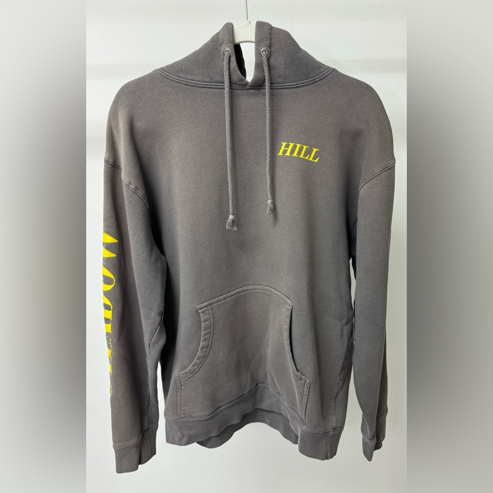 Shadow Hill Foil Pullover‎ Hoodie in Charcoal, Size M